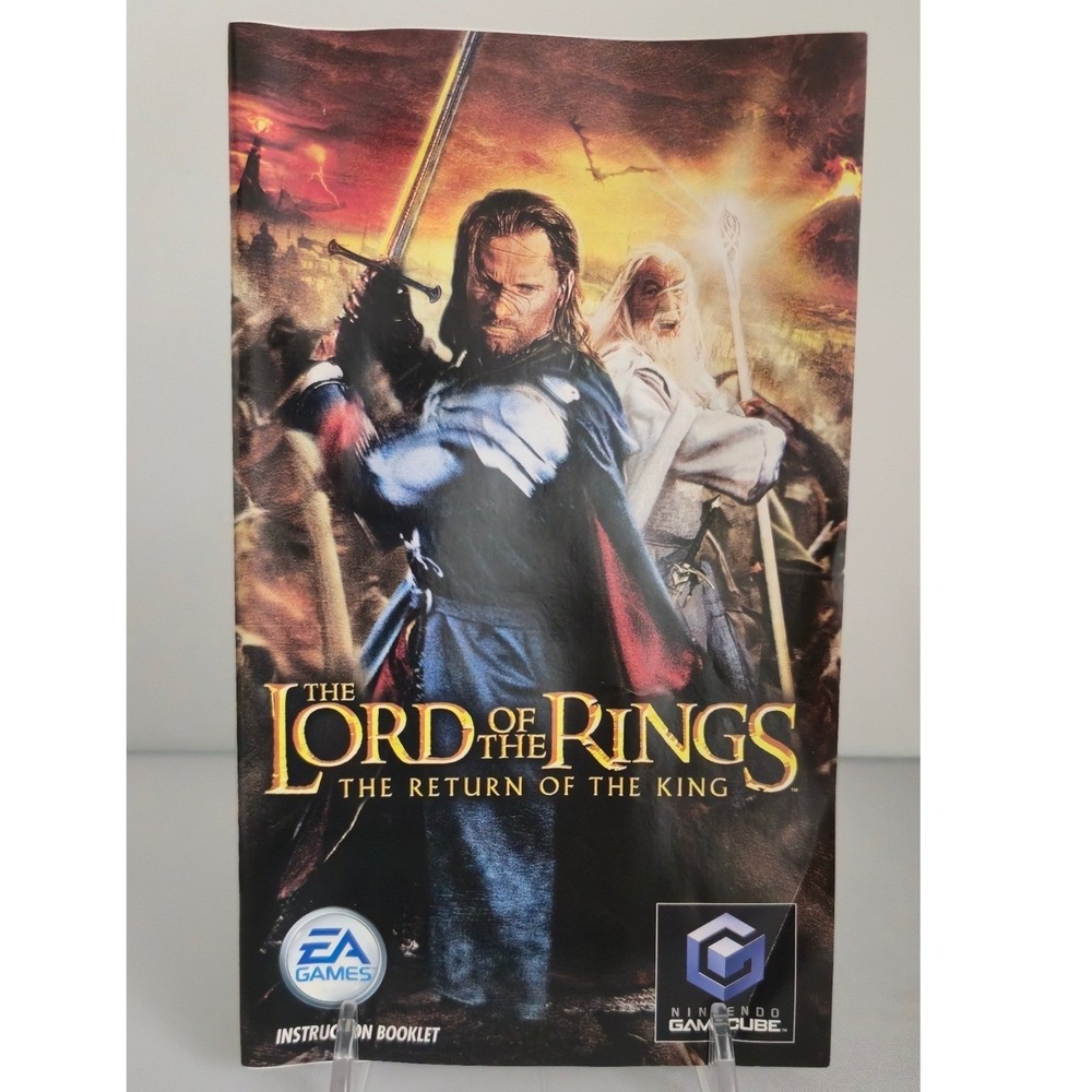 Lord of the Rings: Return of the King - Nintendo GameCube - CIB W/ Manual Tested - Picture 6 of 11